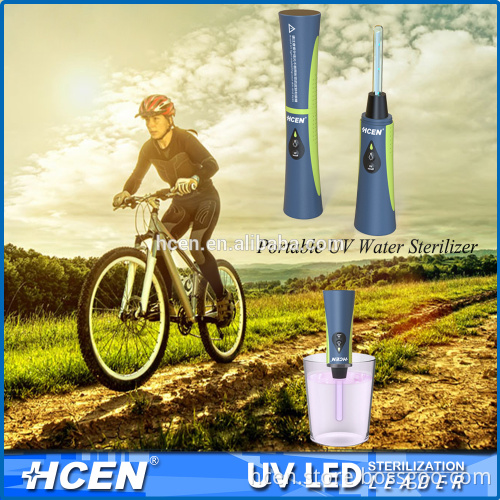 Outdoor camping equipment ultraviolet water sterilizer portable handheld uv water purifier